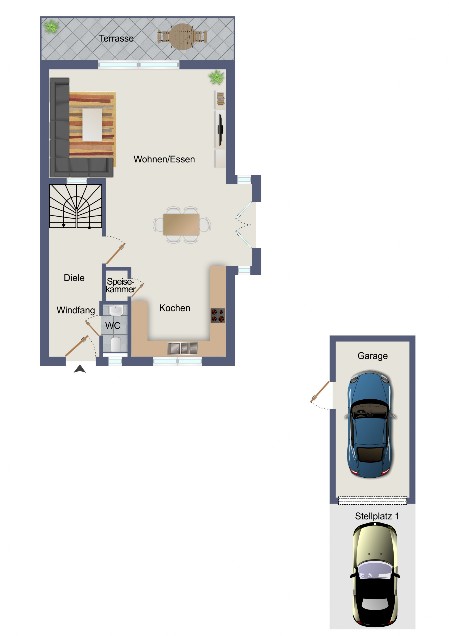 Grundriss EG